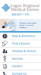 Mobile Screenshot of loganregionalmedicalcenter.com